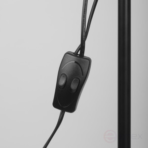 7088-502 Floor Lamp Rivoli Alexandrina 7088-502 Floor Lamp 1 x E27 40W + 1 x E14 40W Black