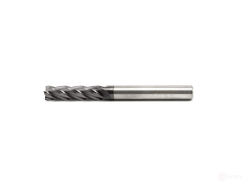 Carbide end mill 10 x 40 x 100 P45C Z=4 ts/x CL435-100.400-P45C Beltools