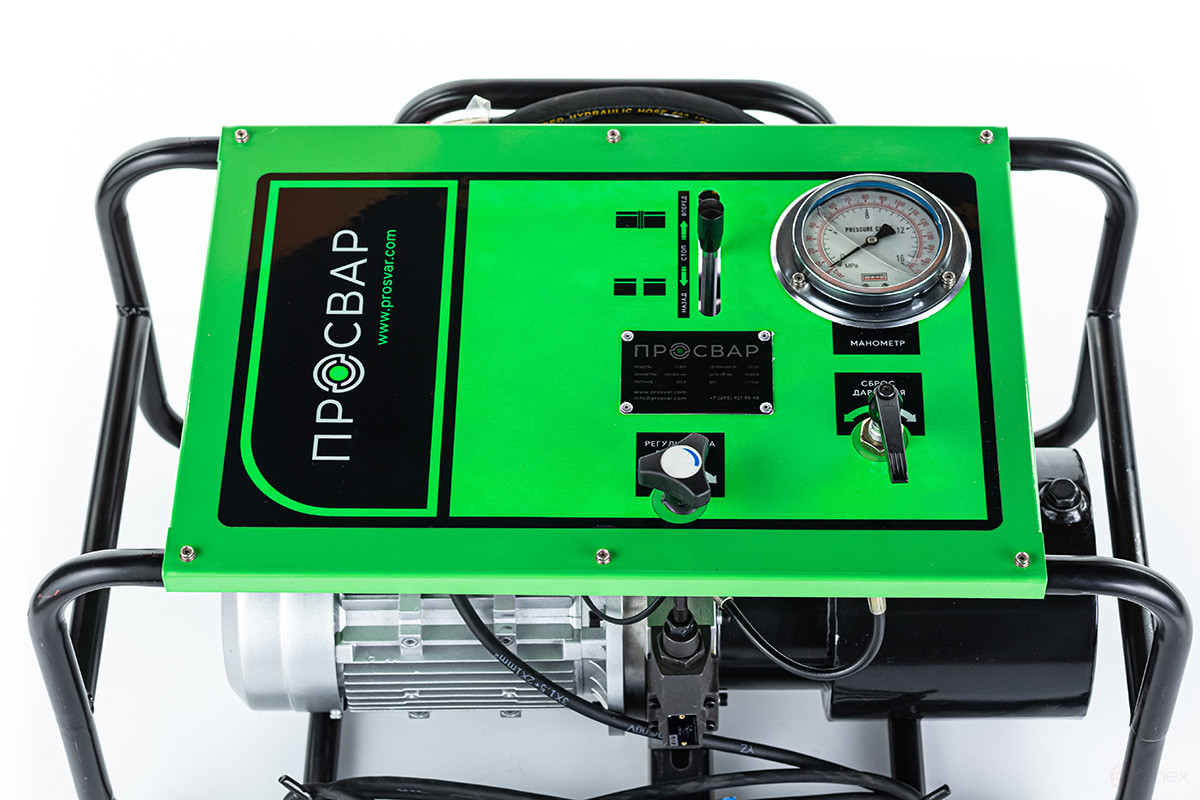 The device for butt welding of HDPE pipes PROSVAR With 1000