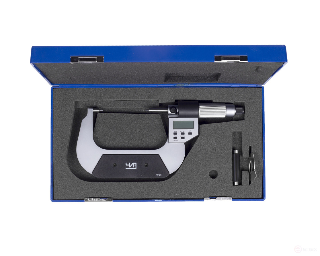 Микрометр с мал.изм.губ. МКЦ - МП - 75 0,001 электр. ЧИЗ