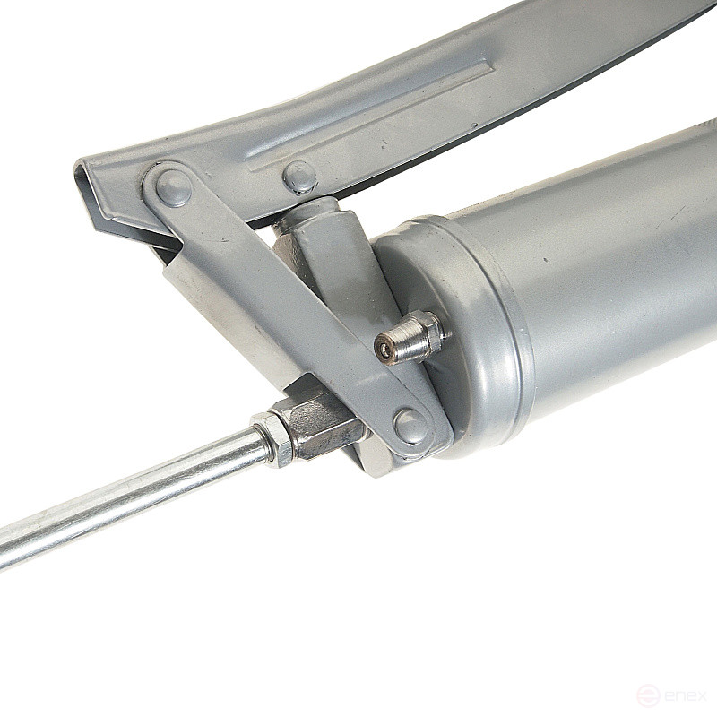 Шприц плунжерный для смазки со стальной трубкой и насадкой 400 мл., давление 413 bar ЭВРИКА 1/10