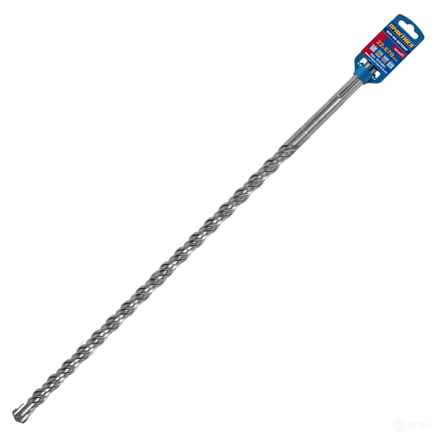 Drill bit SDS-MAX PRACTICE 22 x 530/670mm, QUADRO, Expert series, for concrete (919-693)