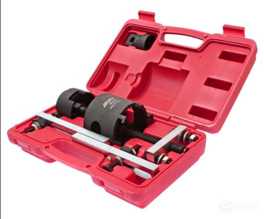 A device for removing and installing the clutch of a 7-speed DSG (VW AUDI) gearbox in a JTC case