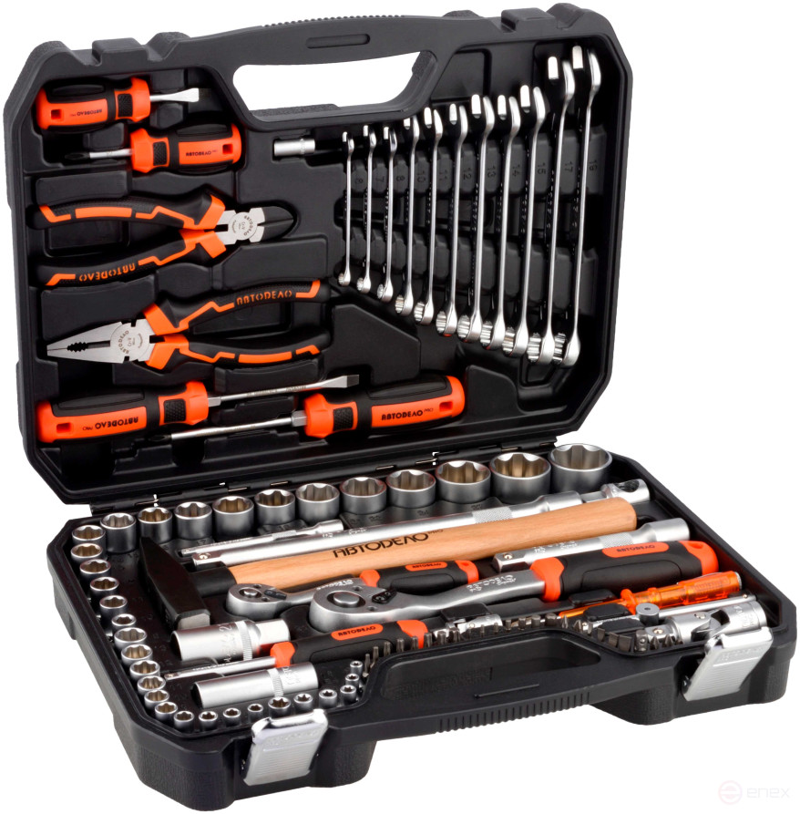 Tool Kit 90pr. 1/2" DR 1/4" DR AvtoDelo PRO (39890)