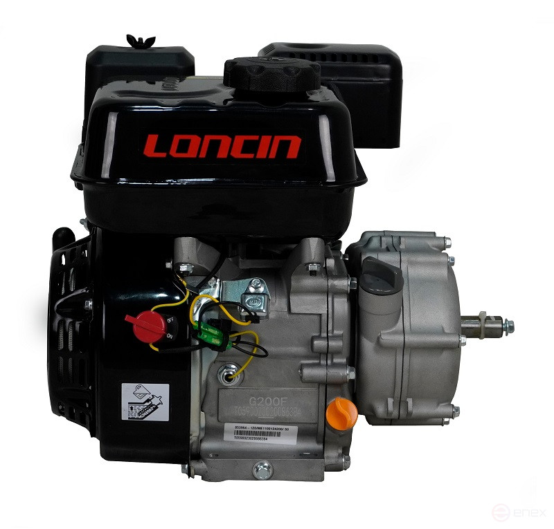 Двигатель Loncin G200F-B D20 (U type)