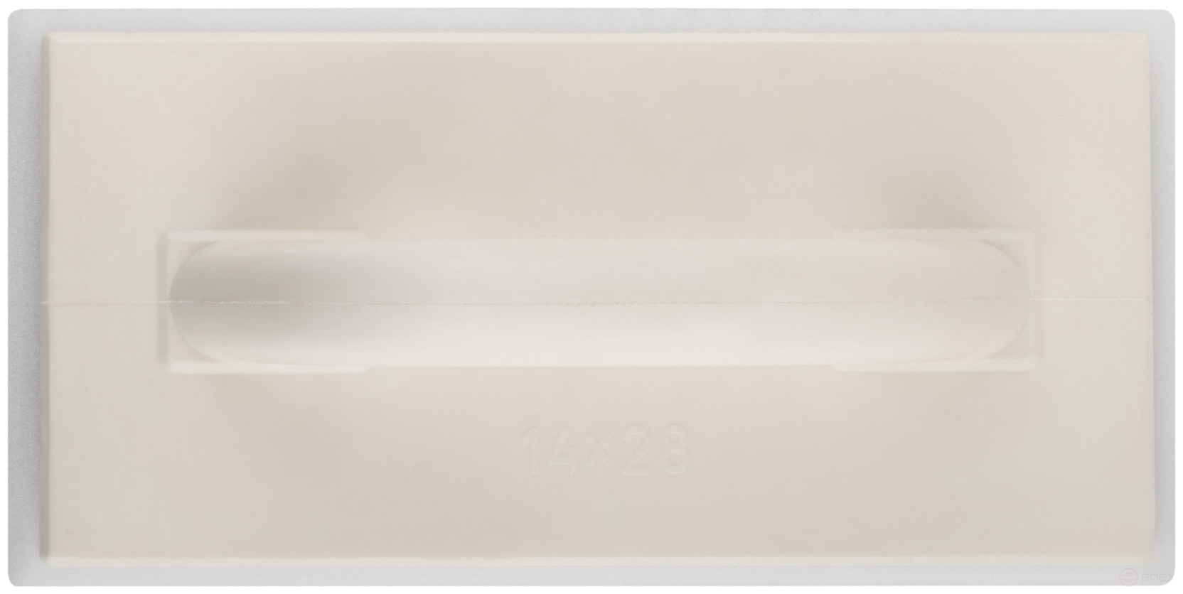 Finishing grater with foam coating, polyurethane housing 280x140 mm