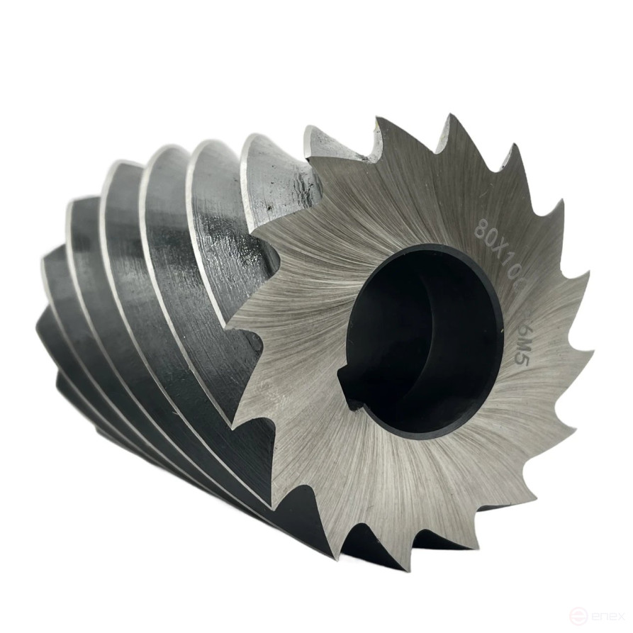 Cylindrical milling cutter f 80x100x32 mm z=16 R6M5 TORNERI T022897