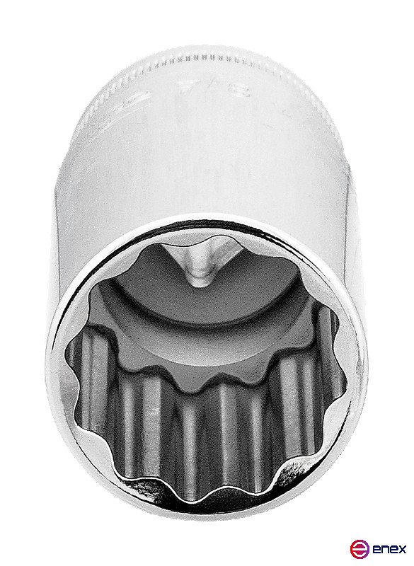 3/8" End head elongated 12-sided, 3/8" A7402DZ-3/8