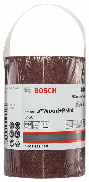 J450 Expert for Wood and Paint, 93 мм X 5 м, G180 93mm X 5m, G180