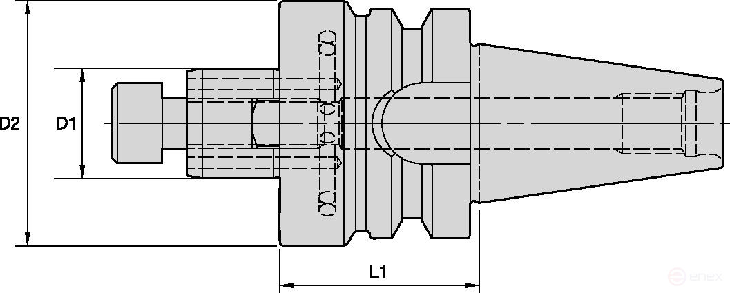 Термоусадочная оправка BT30SM2C22050M