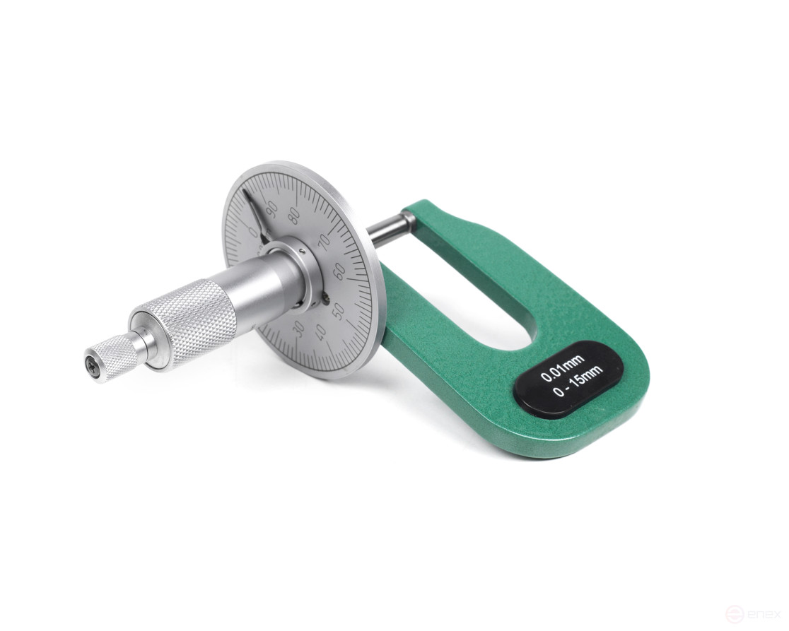 Микрометр листовой МЛ - 15 0,01 (0 - 15) ЧИЗ