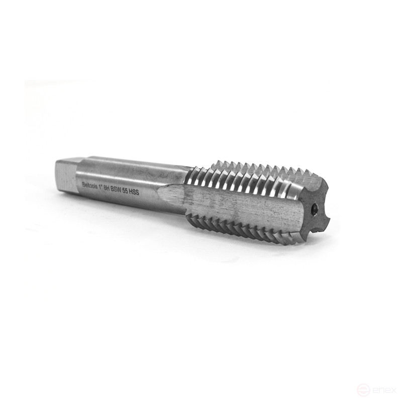 Tap Inch 1" 8 Threads BSW Machine-manual HSS Blind Thread Whitworth isp1 Beltools