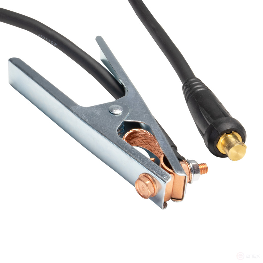 300A Weight clamp with 1/25 KG Copper 3m cable (Track 35-50 MMQ)