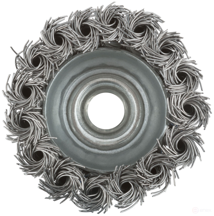 Bowl-type corkscrew, M14 nut, 65 mm twisted steel wire