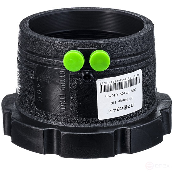 Втулка под фланец электросварная ПРОСВАР 110 мм ПЭ 100 SDR 11