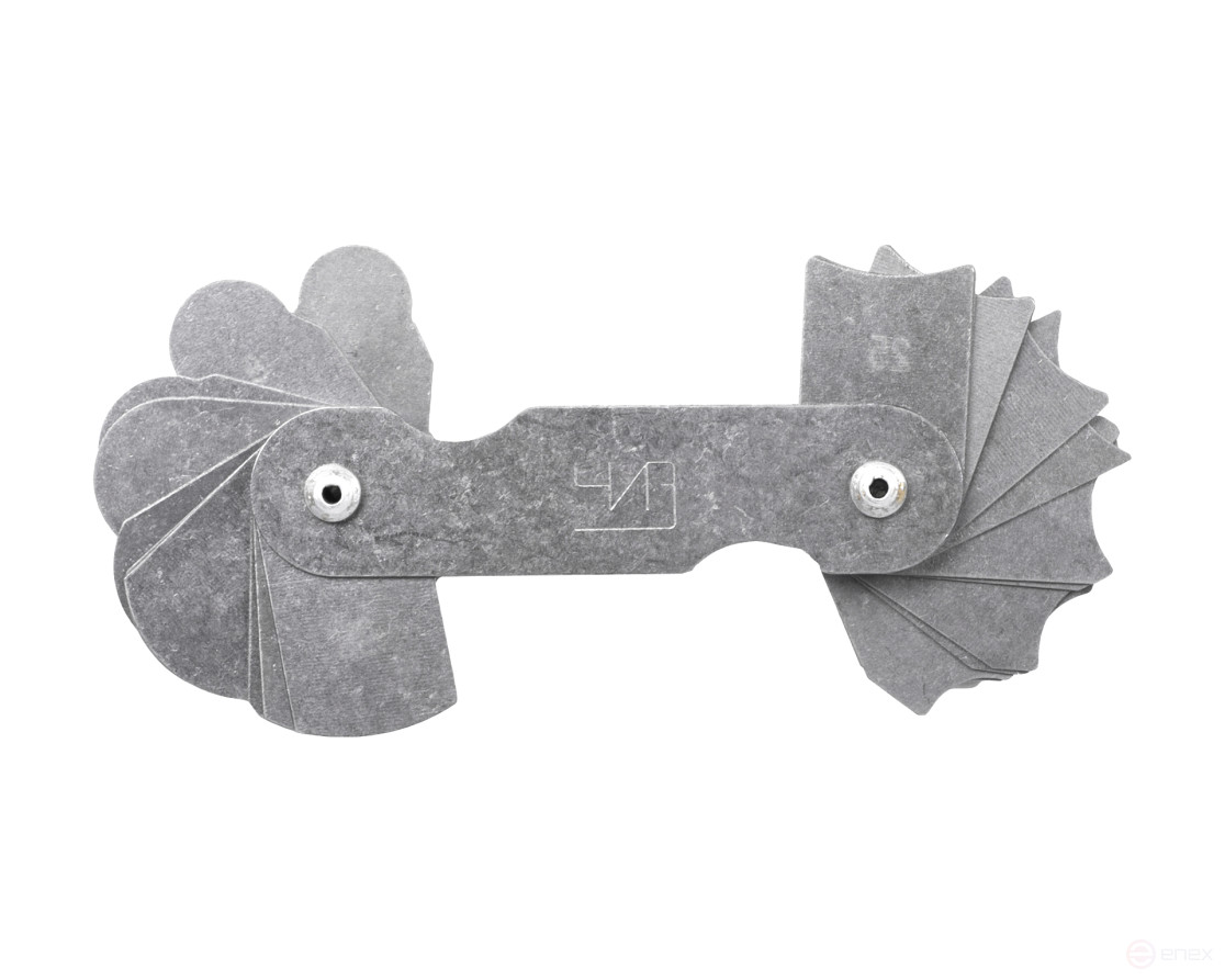 Набор шаблонов радиусных №3 (R 7 - 25мм) ЧИЗ