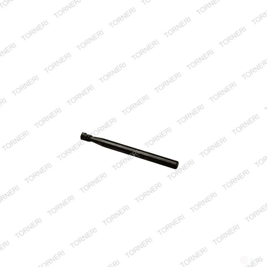 Carbide borehole type N030403 (reverse cone), 3.0 mm, shank 3 mm, double notch TORNERI T018446