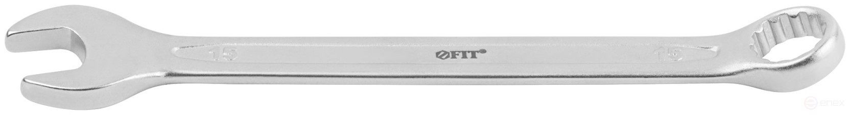 Ключ комбинированный усиленный "Гранд", CrV, холодный штамп 15 мм