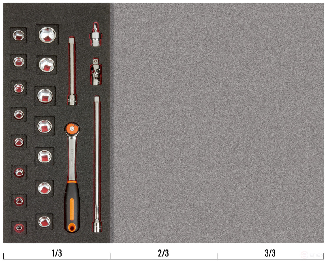 Набор торцевых головок модульной конструкции FF1E2104