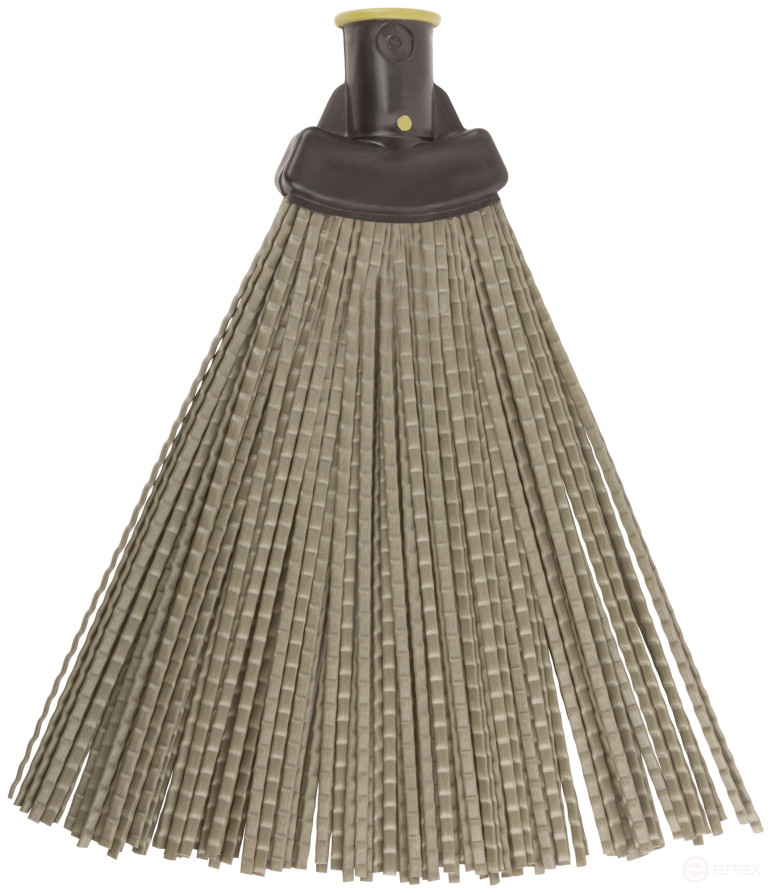 Метла пластиковая №2, веерная 240х340 мм ( посадочный диаметр 25 мм )