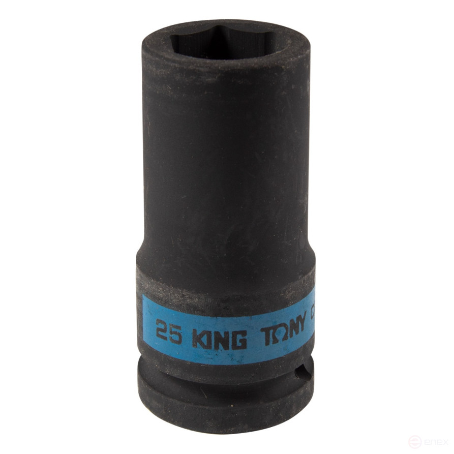 Головка торцевая ударная глубокая шестигранная 3/4", 25 мм KING TONY 643525M
