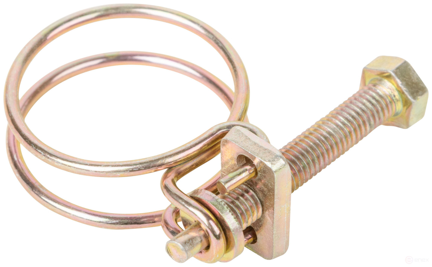 Хомут обжимной проволочный, инструм.сталь 20-24 мм