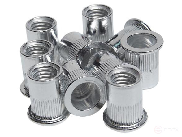 Заклепка резьбовая M10х1.5мм алюминиевая 10шт. JTC