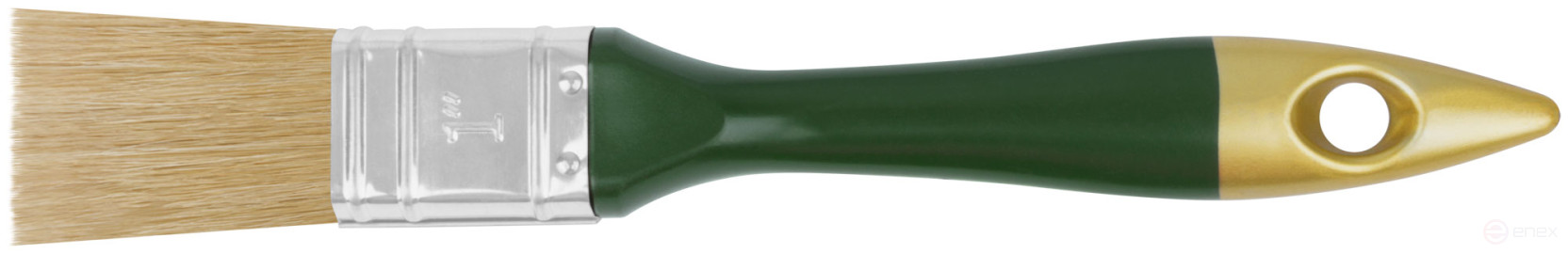 Кисть флейцевая "Гранд", натуральная светлая щетина, пластиковая ручка 1" (25 мм)