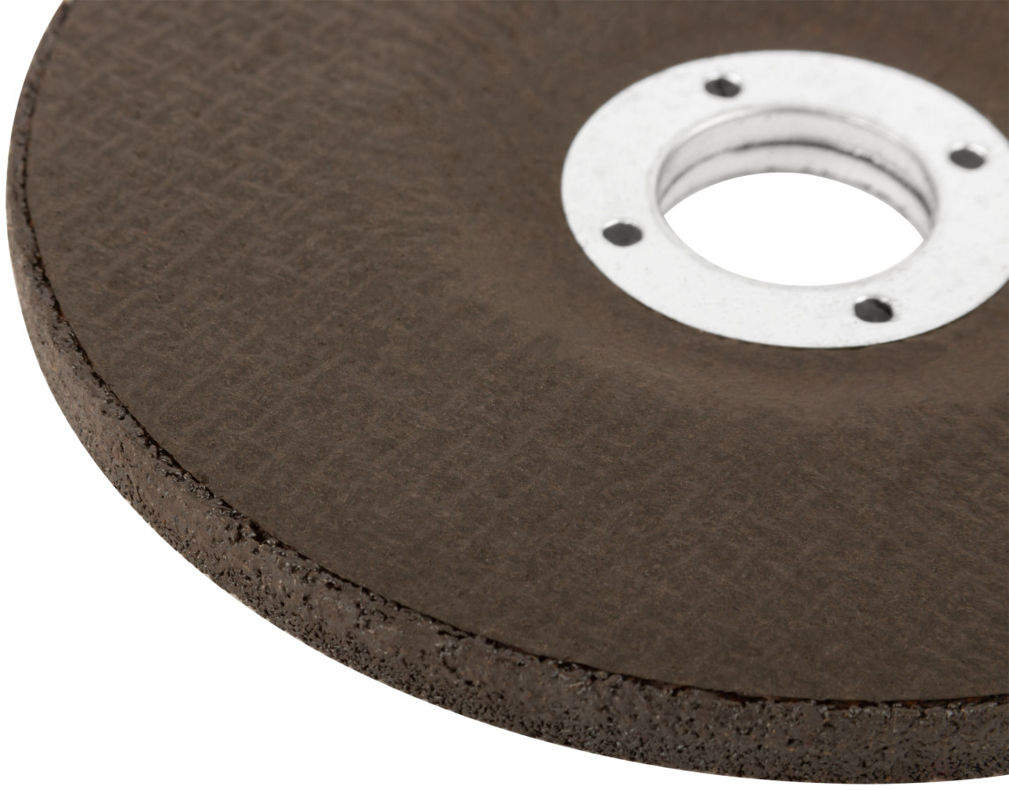 Диск шлифовальный по металлу, нерж. стали и чугуну Cutop CERAMICS, серия Premium, T27-125 х 7 х 22,2 мм