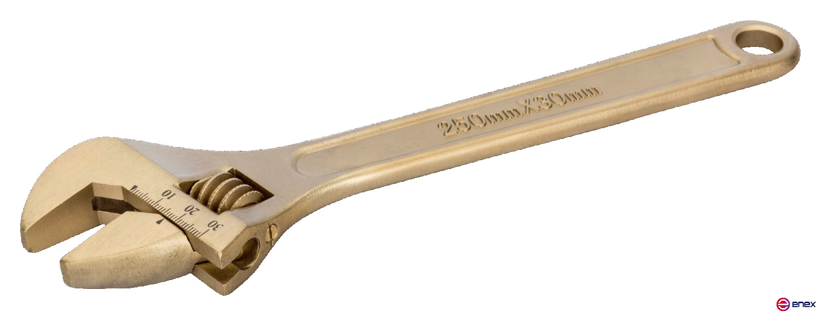 ИБ Разводной ключ (алюминий/бронза), длина 200/захват 24 мм