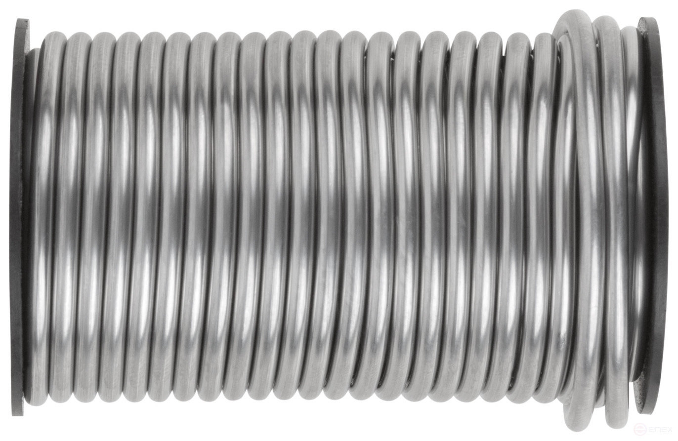 Solder POS 40 with rosin, wire diameter 2 mm, on a coil, 100 gr.