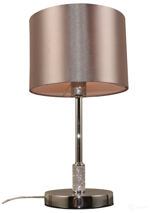 Rivoli Ebony 7081-501 Table Lamp 1 x E14 40W Classic