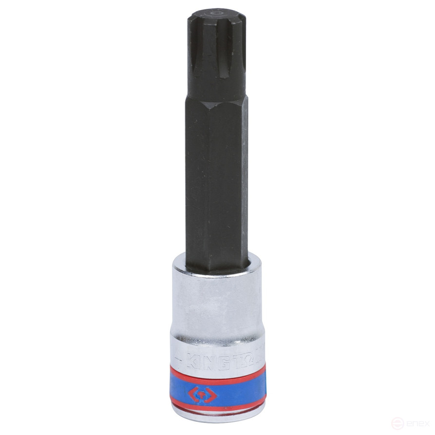 Насадка (бита) торцевая 1/2", Ribe, M14, L = 100 мм KING TONY 404914