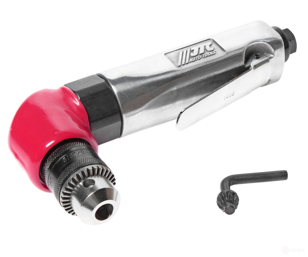Pneumatic drill 10mm 1900rpm 90PSI angular JTC
