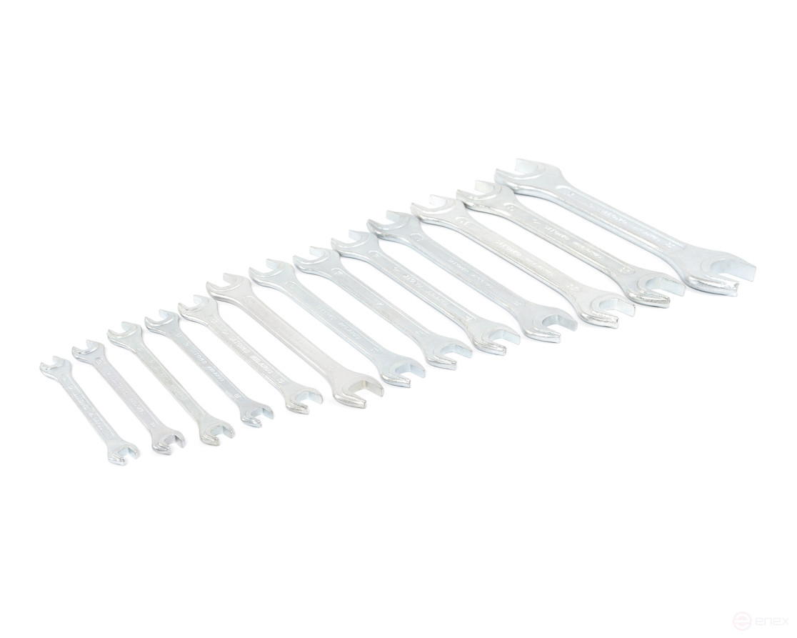 Набор ключей гаечных рожковых двусторонних 13 шт. (7-32) вак.уп. SITOMO BELARUS