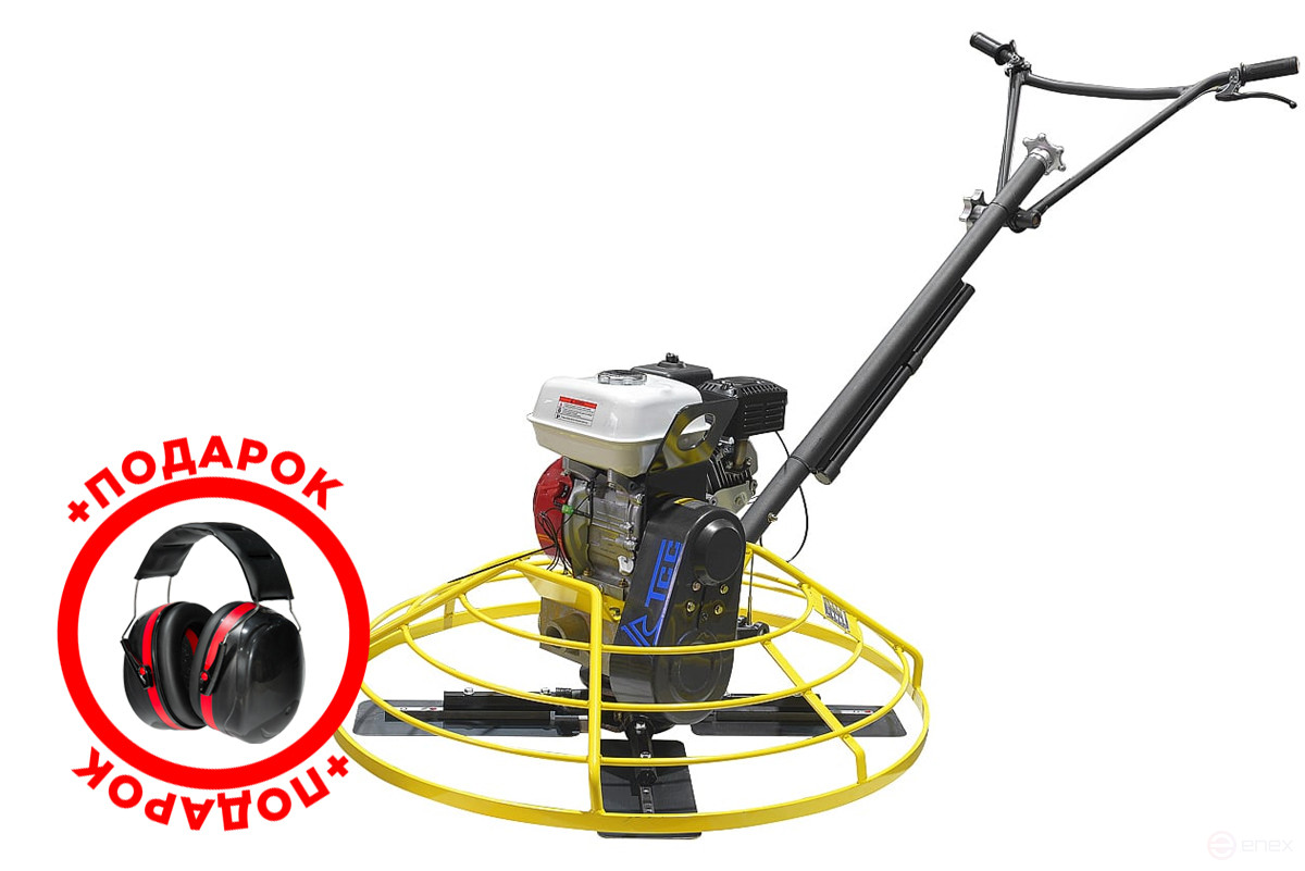 Smoothing machine, petrol TSS DMD/DMR1000H (blades) with headphones