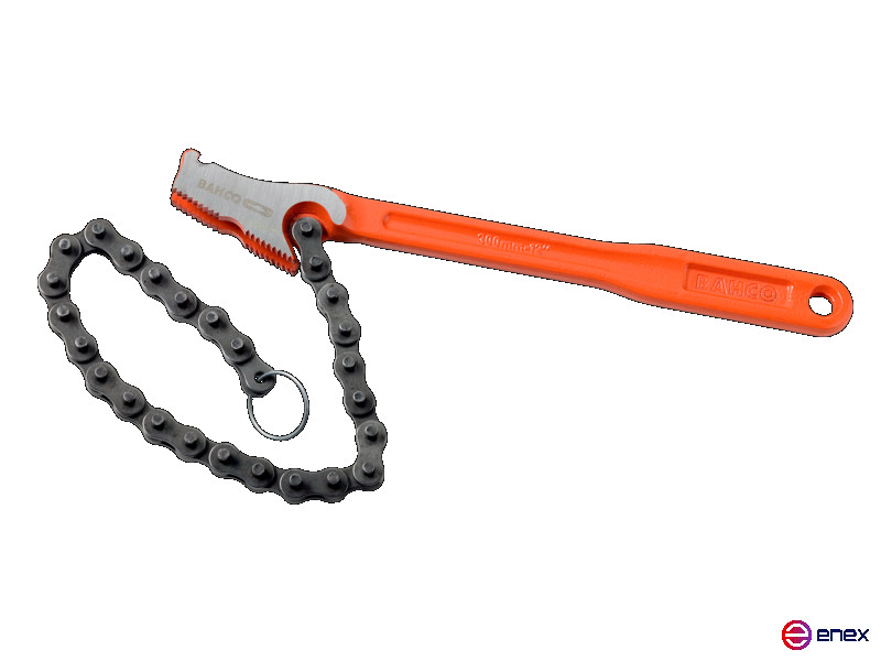 Водопроводный цепной ключ для труб d=110 мм, 300 мм