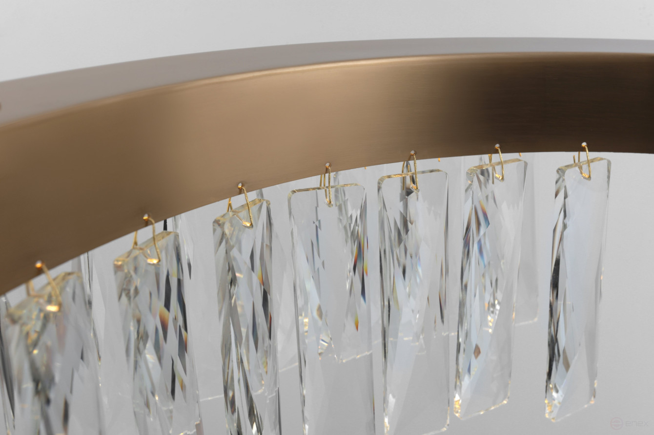 Люстра Rivoli Mary 6129-101 cветодиодная LED 28 Вт 3000 К хрусталь