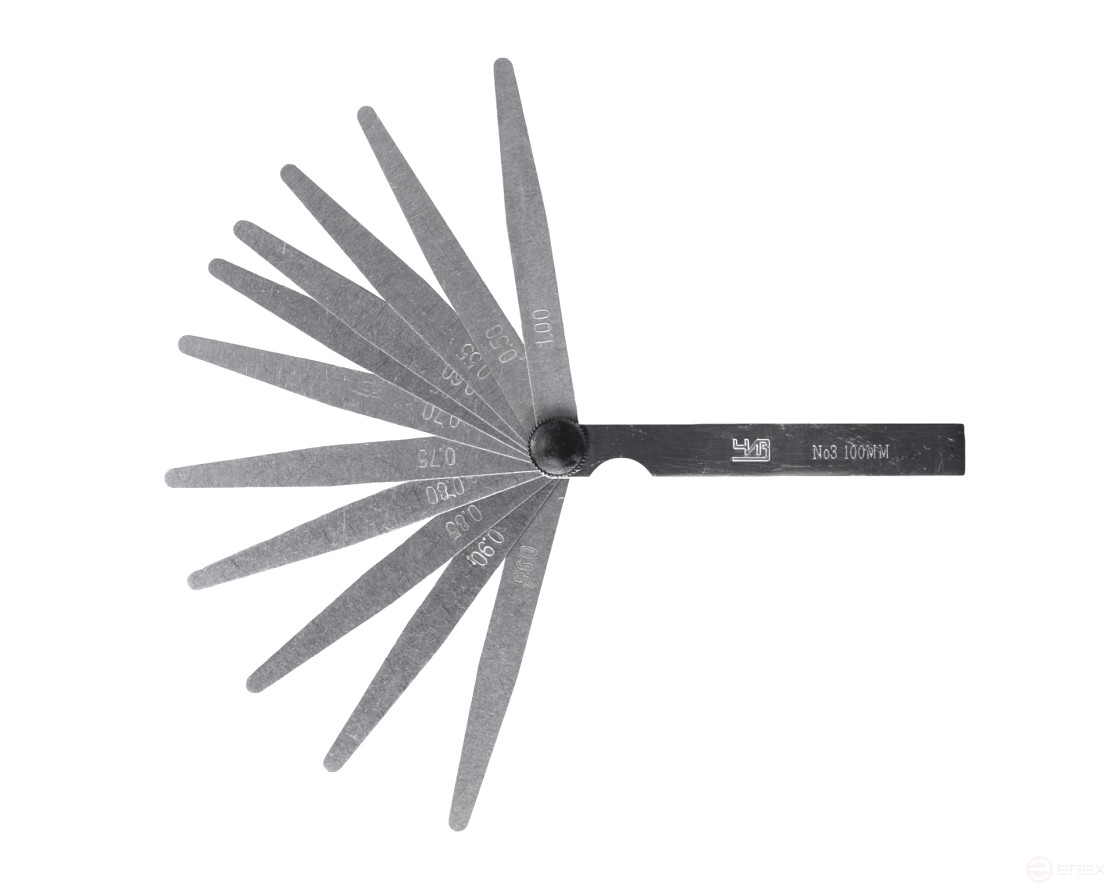 Набор щупов N3 0,5 - 1 L=100 с калибр. ЧИЗ