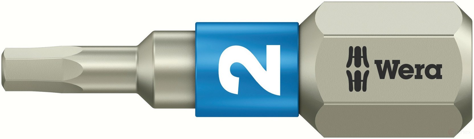 3840/1 TS Hex-Plus бита под внутренний шестигранник, нержавеющая сталь, хвостовик 1/4" C 6.3, 2 x 25 мм