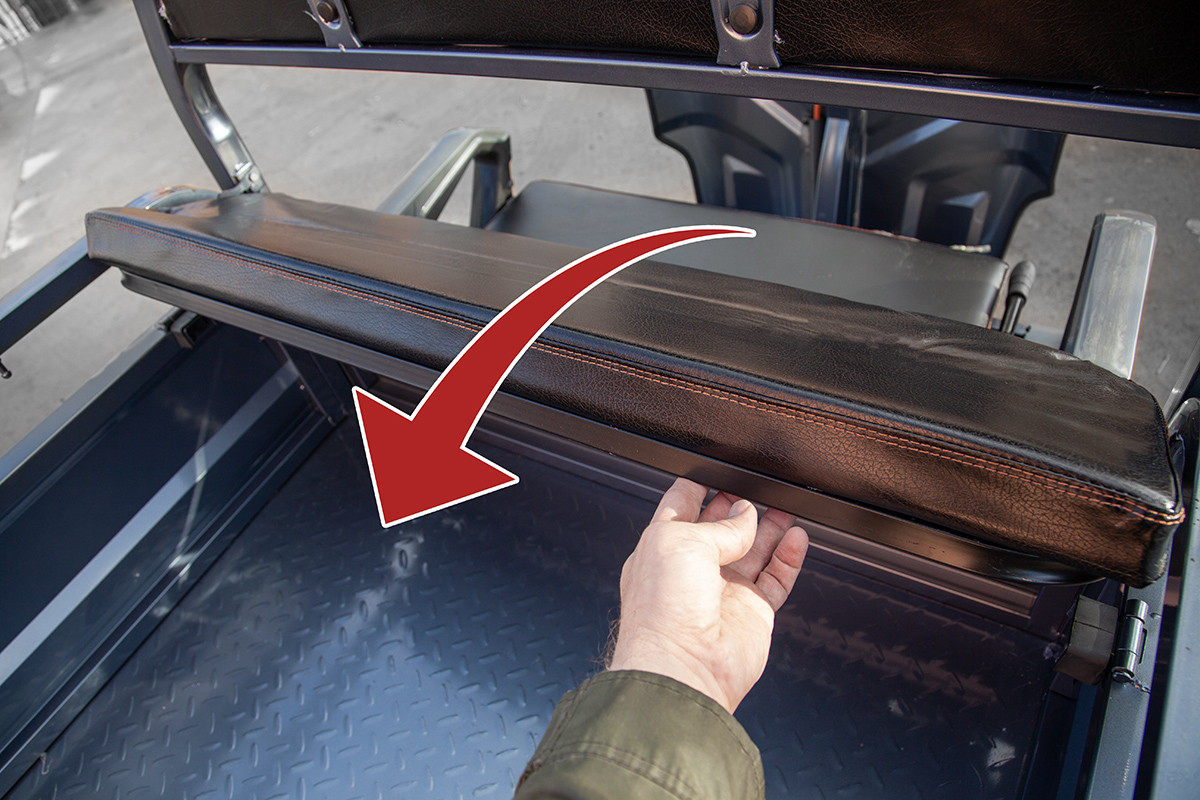 Cargo electric tricycle Rutrike Master 1500 60V1000W, dark blue matte