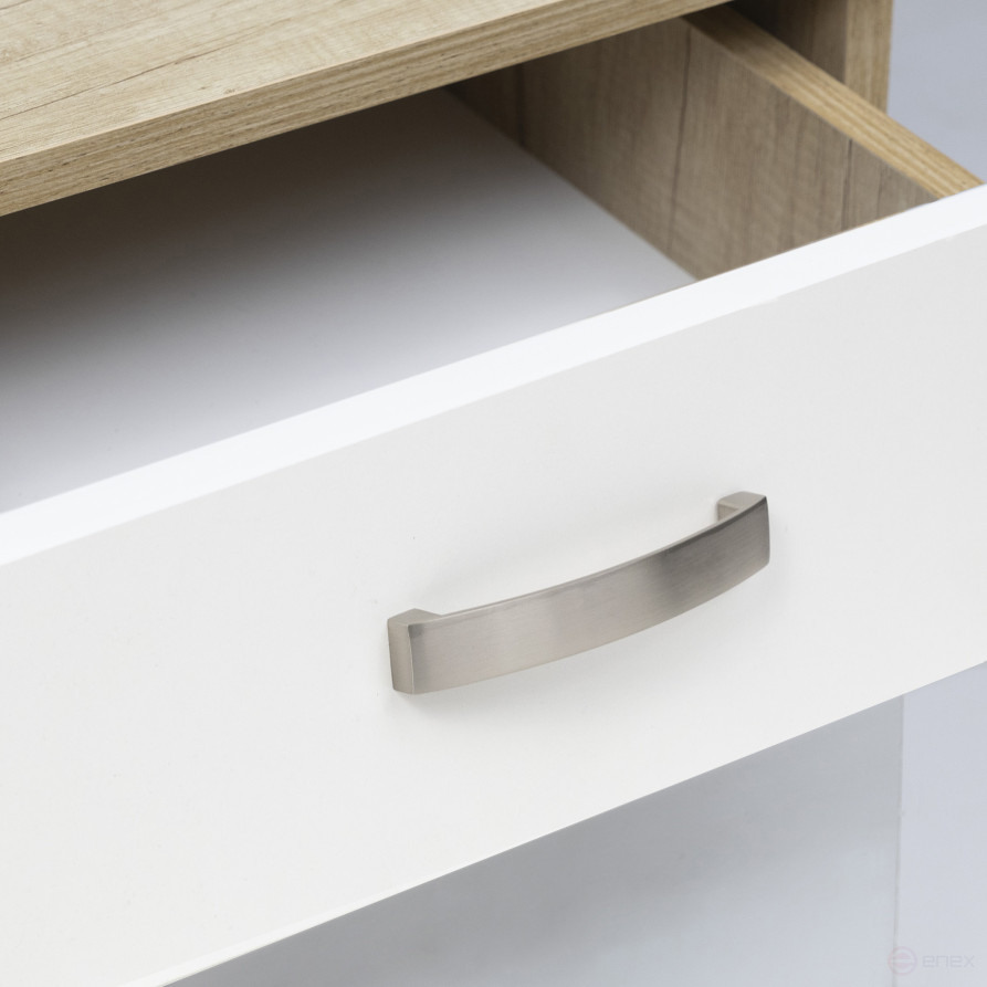Handle meb. bracket met. Rio 256 inox, AKS