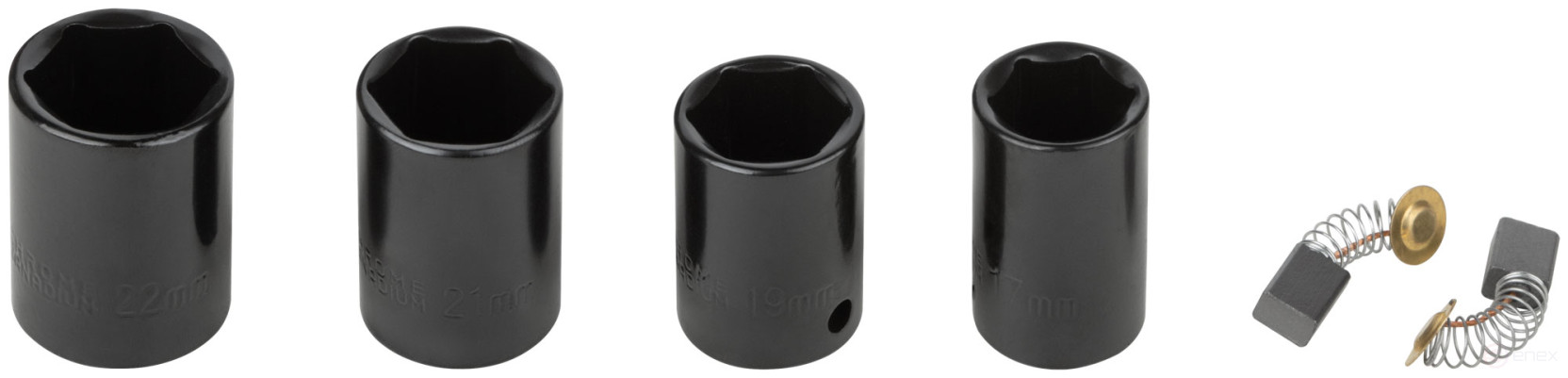 Electric wrench 710 W; 3300 rpm; 4950 rpm; 500 Nm; BS brushes; res. incl.; 2.5 kg ; box