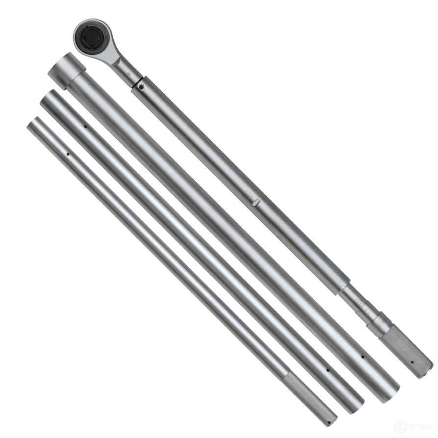 Torque wrench 1", 500-2500 Nm, "EXACT", for left and right threads, KING TONY case 34862-3FF