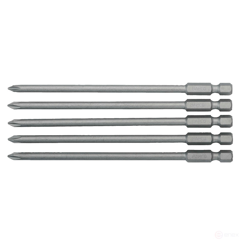 2 Х Биты под винты Phillips PH1 125 мм 1/4