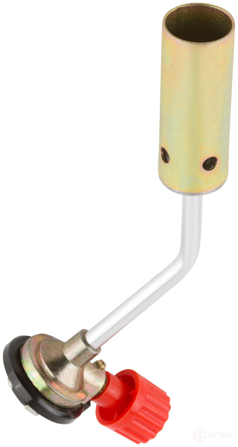 Gas burner for a standard collet cylinder