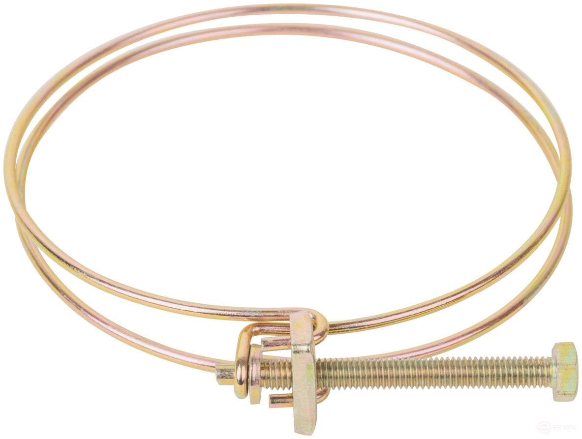 Хомут обжимной проволочный, инструм.сталь 94-100 мм