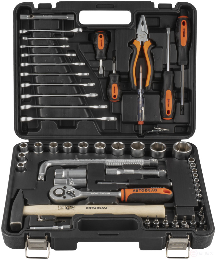 Tool Set 64pr. 1/2" DR 1/4"DR Avtodor (39860)
