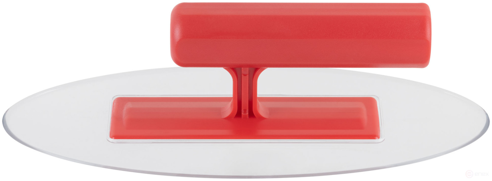 Plastic ironing board 220x90x3 mm, transparent oval