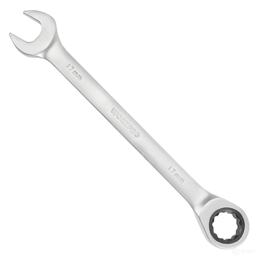 Combination ratchet wrench 17mm CR-V WP273134 WORKPRO
